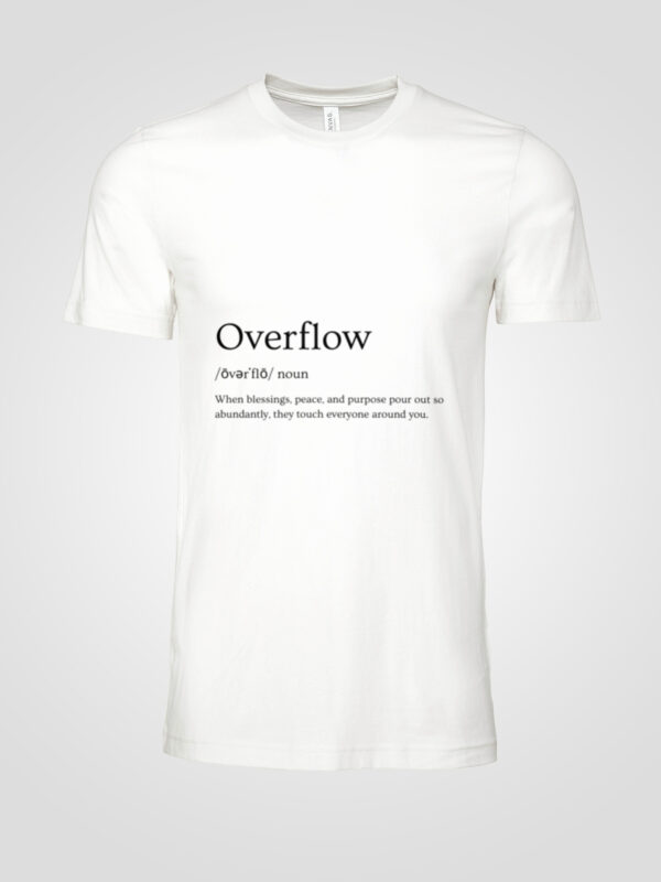Overflow Definition Tee – Abundance in Motion