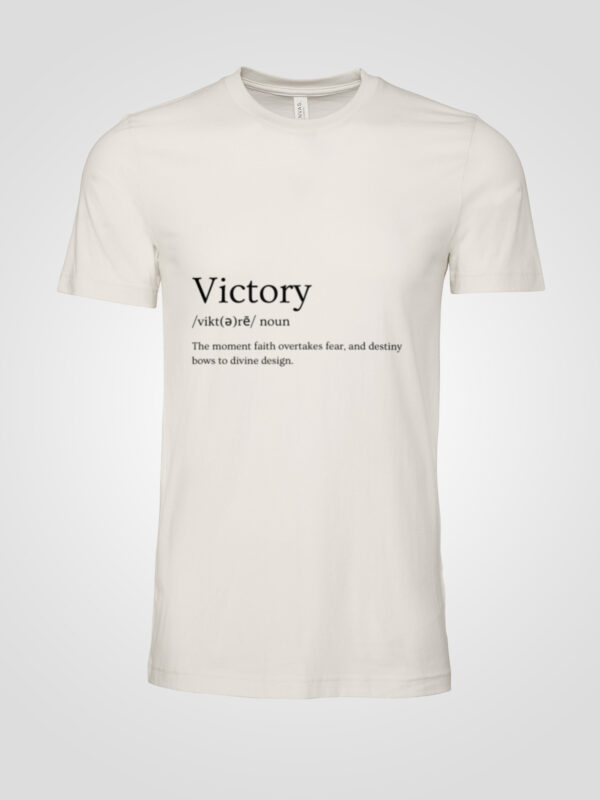 Victory Definition Tee – Designed to Win by Faith